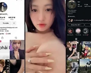 SexViet Tiktoker ngbtran24_ Genzsex Vú siêu khủng lộ clip thủ dâm show hàng